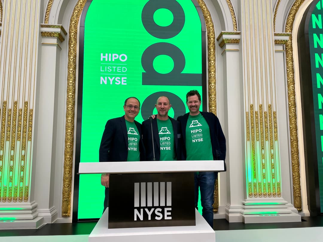 First touch with Hippo: initial public offering